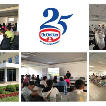 Aniversarea de 25 de ani a Dr. Oetker România. Ce activități au fost organizate pentru copiii din cadrul SOS Satele Copiilor România