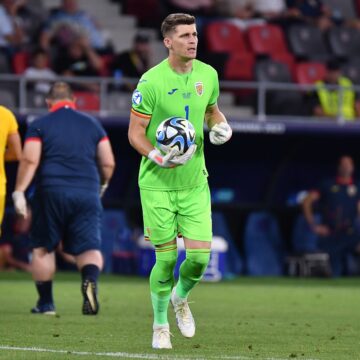 Ștefan Târnovanu, supărat pe fanii din Ghencea, chiar dacă a fost aplaudat și i s-a scandat numele după Croația U21