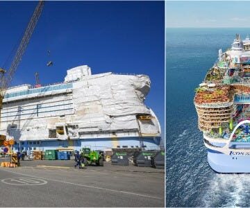 FOTO. Icon of the Seas, cea mai mare navă de croazieră din lume Royal Caribbean, navighează din 2024. Cum arată interiorul acesteia
