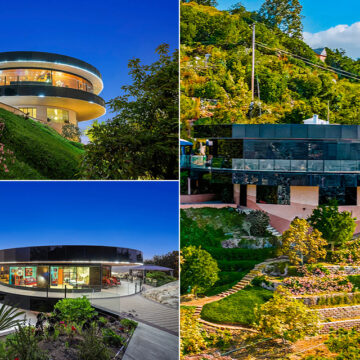 FOTO. Casa rotativă a cântărețului Al Johnstone a fost scoasă la vânzare. Cât valorează locuința situată pe vârful Muntelui Helix din San Diego