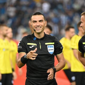 Ovidiu Hațegan a arbitrat primul meci la centru după infarctul suferit