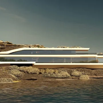 villa-earth.webp.webp „Quite luxury” ajunge în arhitectură. Cum arată vila care „iese dintre stânci”