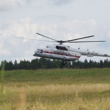 Un Elicopter Al Serviciului Federal Rus De Securitate S-a Prăbușit în Timpul Unui Zbor De Antrenament