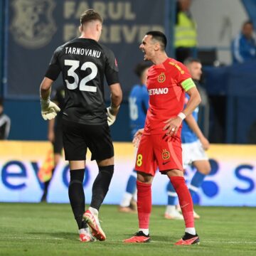 Dragoș Nedelcu nu a avut milă de Adrian Șut după penalty-ul ușor acordat din Farul