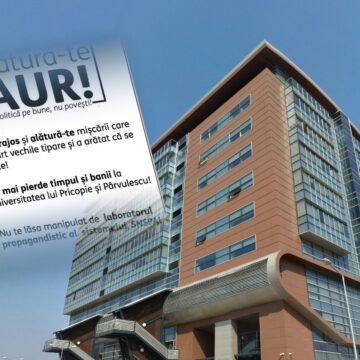 edit-foto-about-snspa-1.jpg Rectorul SNSPA Acuză AUR De Atacuri „legionaro-fasciste”, După Distribuirea De Pliante în Interiorul Universității. George Simion: „E Un Mesaj Asumat”