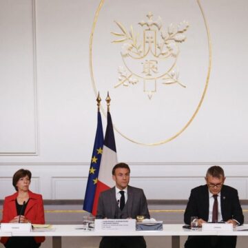 conferinta-paris.jpg Protecția Civililor „nu Este Negociabilă”, Spune Macron La Conferința De La Paris Privind Fâșia Gaza, Unde A Cerut O încetare Umanitară A Focului