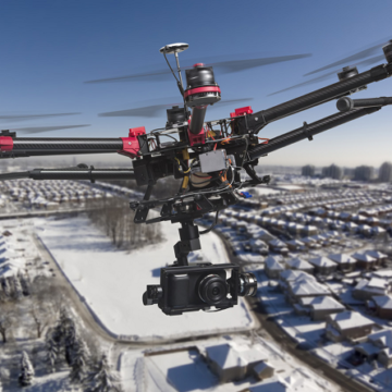 drrona.png OVES Enterprise lansează Hyper Drone, prima dronă pentru deminare produsă de o companie românească. Ce configurări speciale are