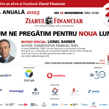 Ziarul Financiar sărbătorește 25 de ani. Cristian Hostiuc îți spune cum au fost acești 25 de ani pentru România, dar și pentru Ziarul Financiar