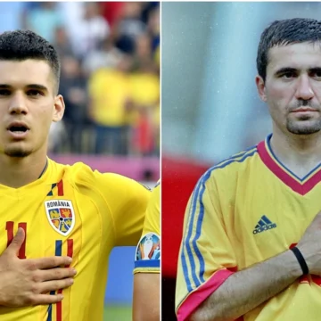 Momente emoționante tată-fiu trăite de Ianis și Gică Hagi