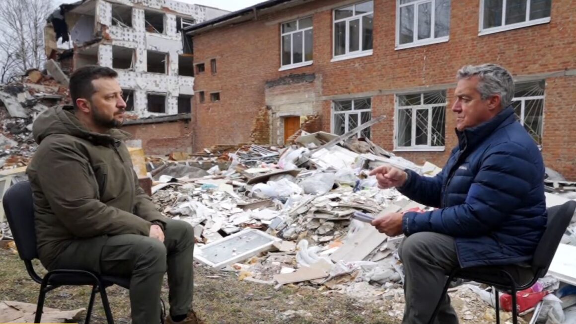 Zelenski Avertizează, într-un Interviu Acordat CBS, Dintre Ruine: „Putin Va împinge Rapid Războiul Pe Teritoriul NATO”