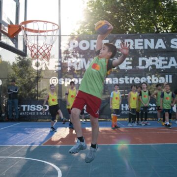 baschet-3x3-4.jpg 600 de jucători vor fi pe teren în weekend la BCR Sport Arena Streetball. Studenții din toată țara intră și ei în competiție