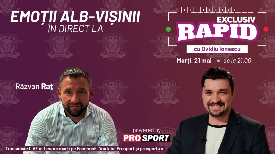 site-1.jpg Răzvan Raț este invitat la „EXCLUSIV RAPID” marți, 21 mai, de la ora 21.00