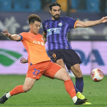 Încă un gol, încă o dovadă că Gigi Becali a făcut cea mai proastă afacere a sa din fotbal când l-a vândut! Andrea Compagno face senzație la chinezi