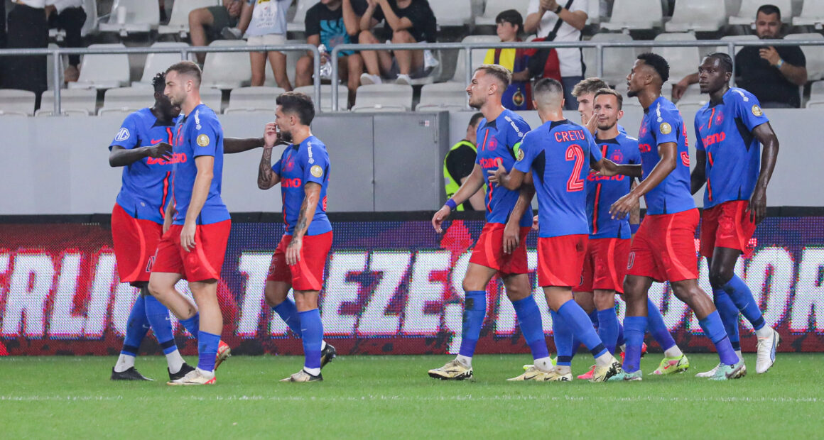 FCSB – RFS Live Video Online, de la ora 22:00, în Europa League. Campioana României este față în față cu istoria. Echipele probabile