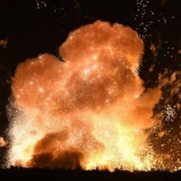 Depozit De Muniție Aflat Pe Un Teren De Antrenament Al Armatei Ruse, Lovit De Dronele Ucrainene | VIDEO