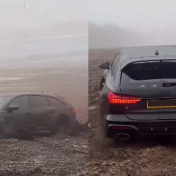 O Mașină Rară, De 220.000 De Euro, Filmată Când Face Drifturi, în Noroi: „Ară Câmpul Ca Un Tractor” | VIDEO