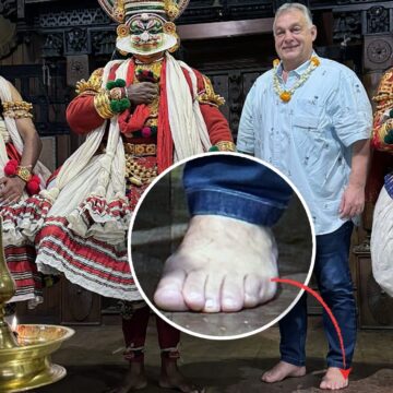 Poză Virală Cu Viktor Orban, în India: „Premierul Maghiar Are 6 Degete La Piciorul Stâng”