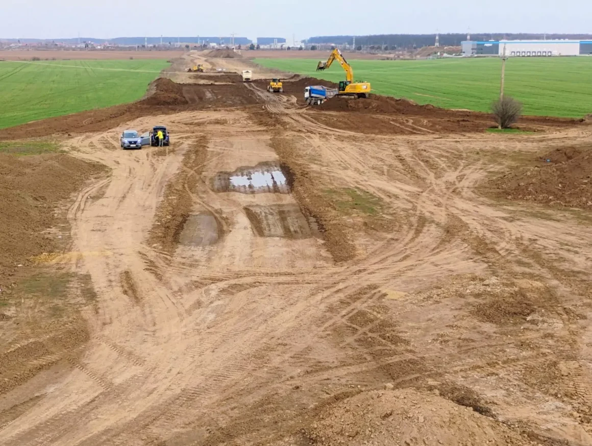 Lucrările pentru lotul 1 al Autostrăzii A0 Nord au început