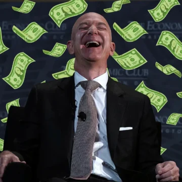 Cât câștigă Jeff Bezos într-o secundă