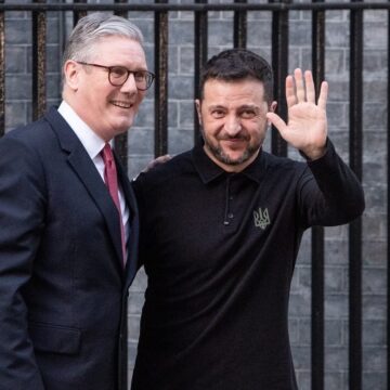 Gestul făcut de Starmer față de Zelenski după cearta cu Trump