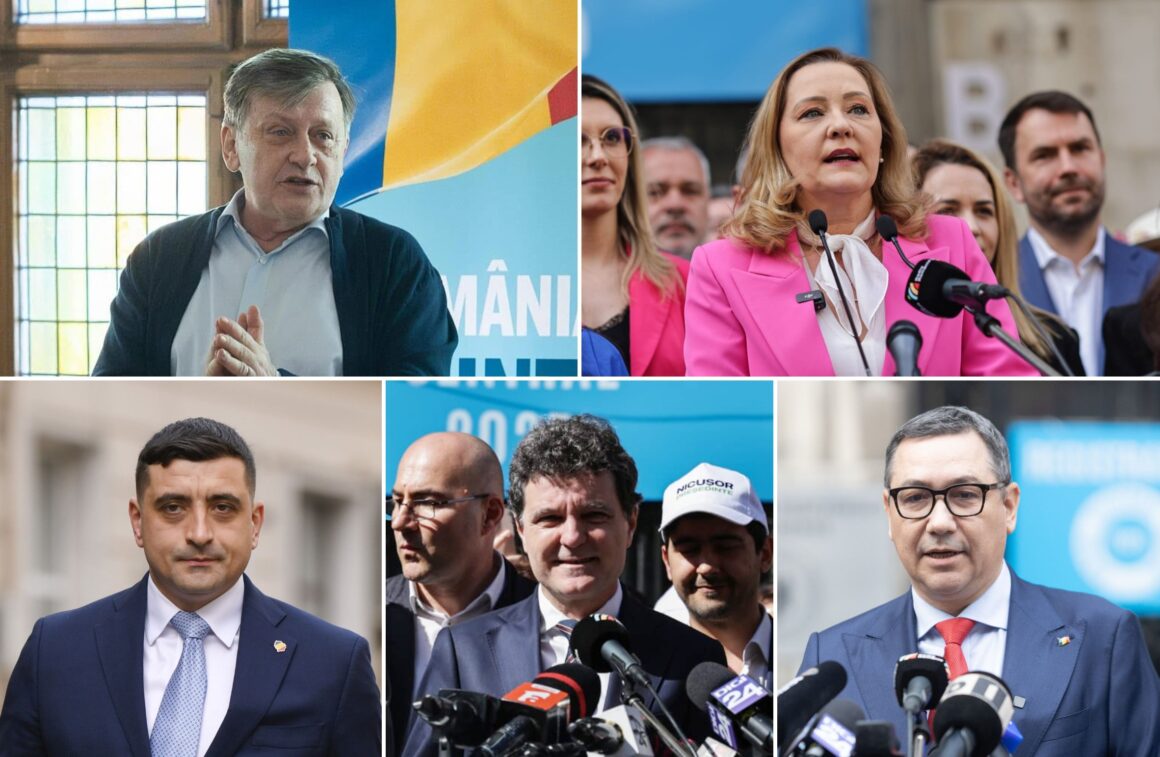 crin-antonescu-elena-lasconi-george-simion-nicosur-dan-victor-ponta.jpg Vulnerabilitățile și controversele din jurul candidaților la prezidențiale