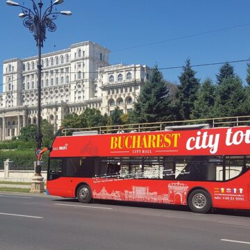 De mâine ai la dispoziție autobuzele turistice „Bucharest City Tour”