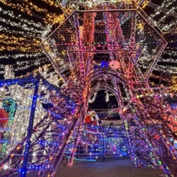 Cum a reușit un bărbat să își decoreze casa cu 250.000 de beculețe de Crăciun și să transforme totul într-un parc de distracții