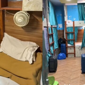 un român a filmat cazare din India unde stau 15 oameni în cameră