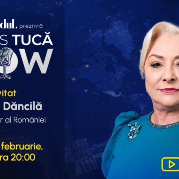 Marius Tucă Show începe marți, 17 februarie, de la ora 20.00, live pe Gândul. Invitat: Viorica Dăncilă