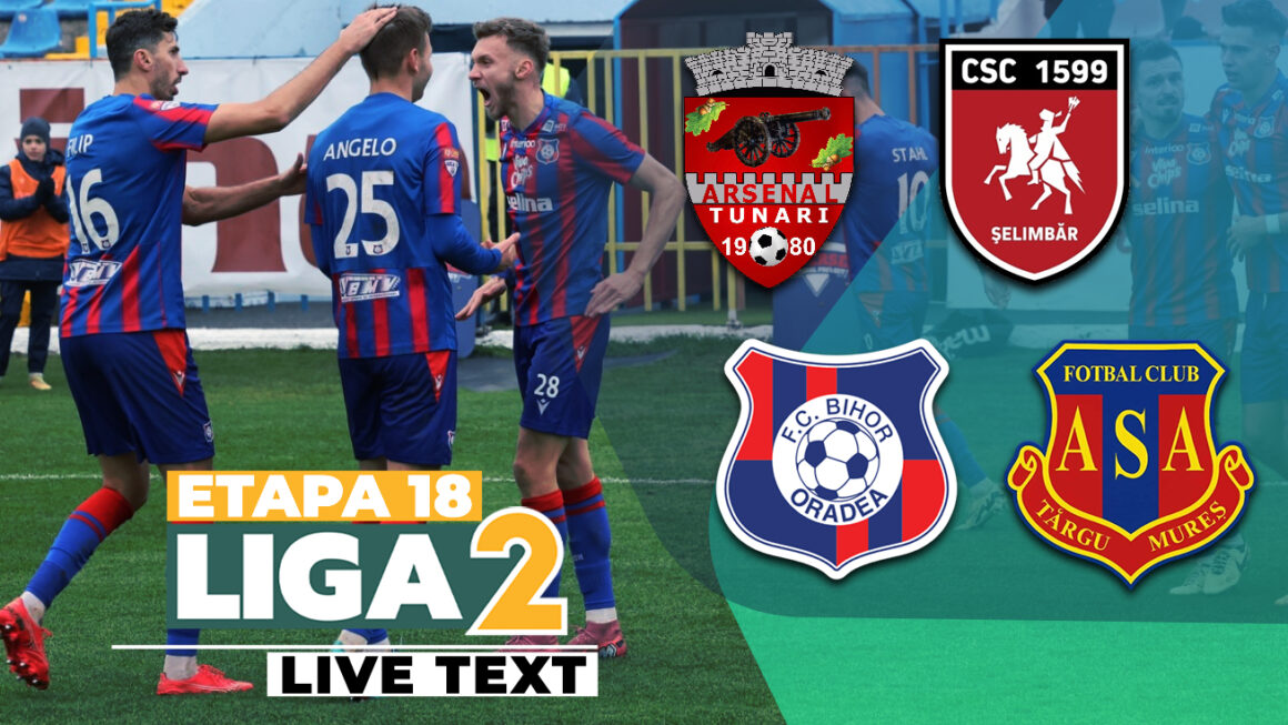 CS Tunari – CSC Șelimbăr și FC Bihor