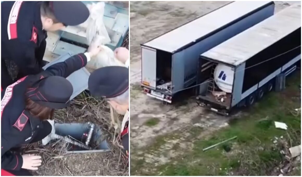 Doi moldoveni au spart conducta care alimenta avioanele și furau combustibil direct în remorca unui camion, în Italia