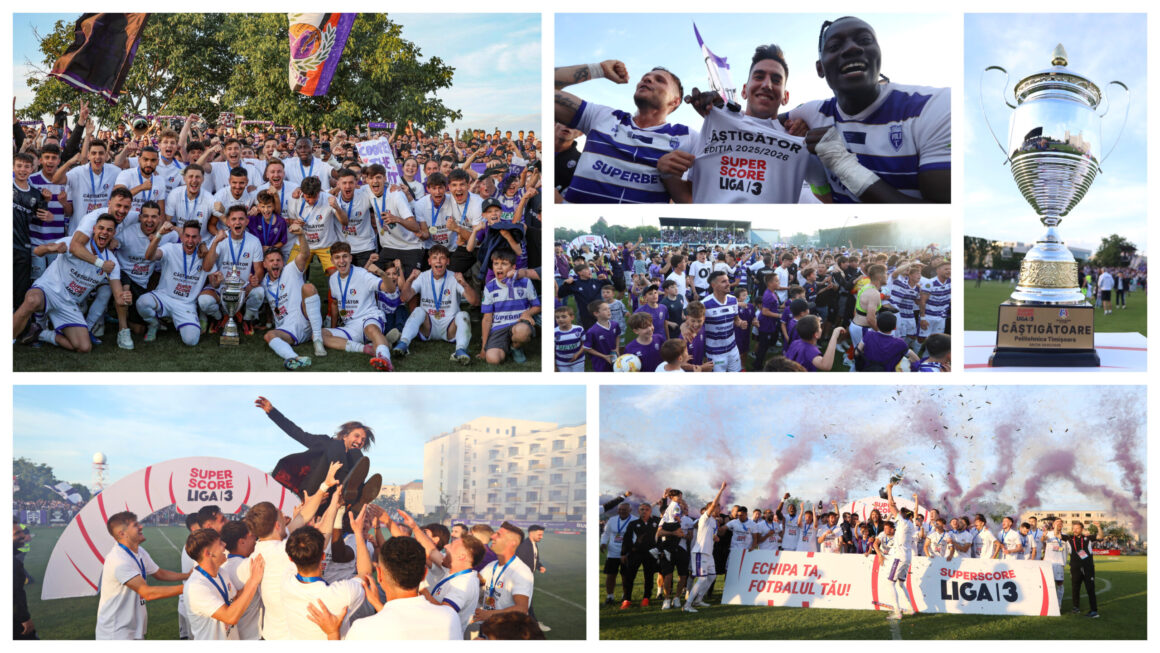 Poli Timișoara a revenit după 3 ani în Liga 2 și deja visează la promovarea în SuperLigă