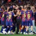 Reacția lui Leo Messi după ce FC Barcelona a ieșit campioană în fața rivalei Real Madrid