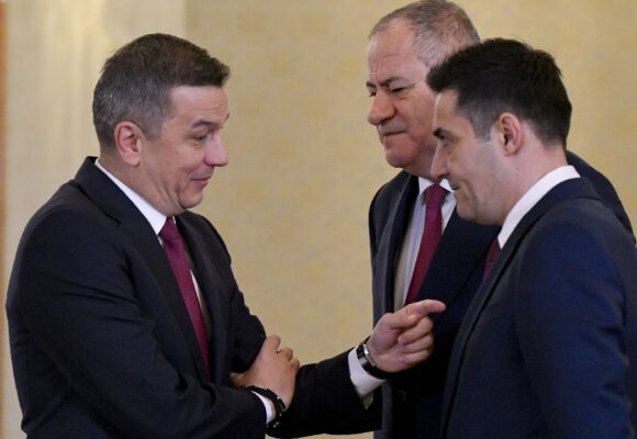 Sorin Grindeanu și Claudiu Manda își transformă numele în mărci la OSIM