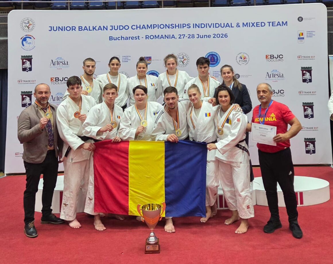România locul 1 cu 16 medalii la Campionatul Balcanic de Judo U21 de la București