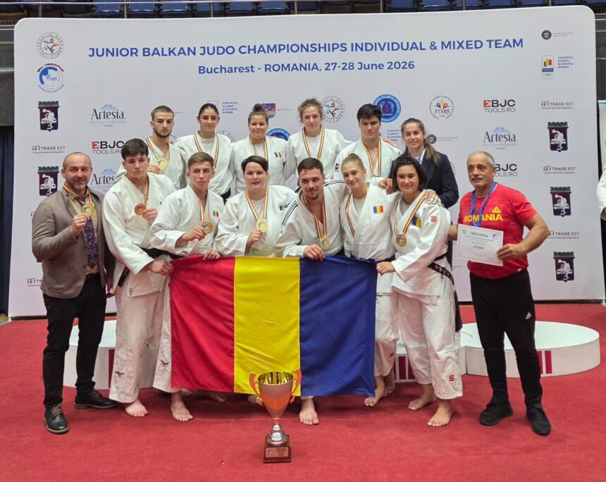 România locul 1 cu 16 medalii la Campionatul Balcanic de Judo U21 de la București