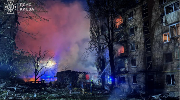 atac-drone-kiev.png „A fost cea mai înfricoşătoare noapte din viaţa mea”