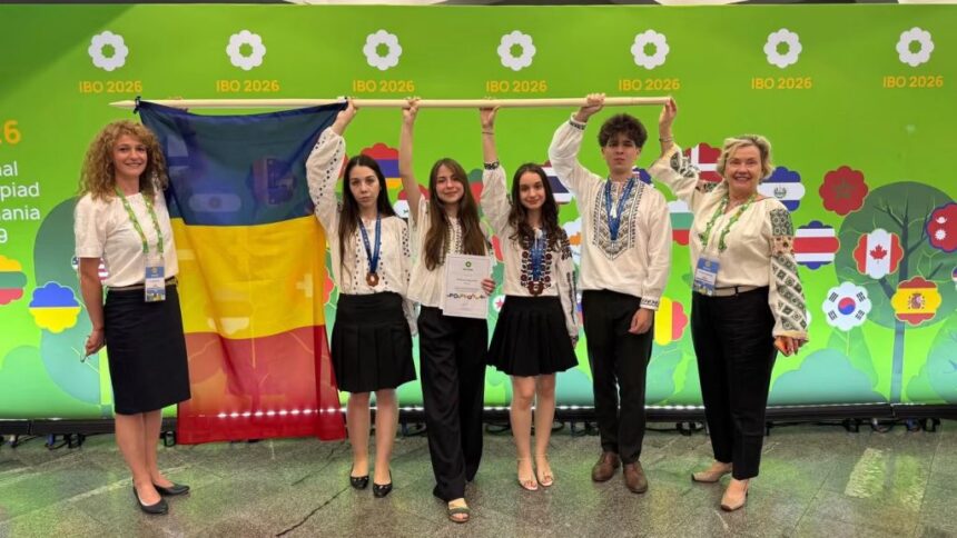 copii-olimpiada.jpeg Lotul României a câștigat patru distincții la Olimpiada de Biologie 2026