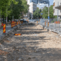 Posibile vestigii, descoperite pe un șantier de tramvai din Capitală. Lucrările au fost oprite. La Roma, Atena și Salonic, descoperiri similare ajung parte din transportul public