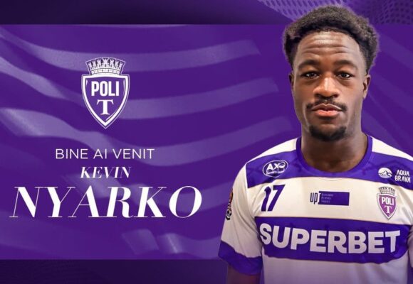 Kevin-Appiah-Nyarko-stiinta-poli-timisoara.jpg Știința Poli Timișoara și-a terminat campania de achiziții cu un atacant germano-olandez venit din fotbalul suedez