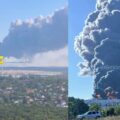 o rafinărie, o bază aeriană și un depozit uriaș al „eMagului rusesc” au luat foc