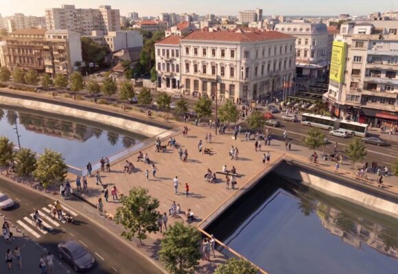 Podul Calicilor din București va fi reconstruit. Primăria Capitalei scoate la licitație lucrările de amenajare, în valoare de peste 63 de milioane de lei. Cum va arăta zona