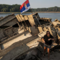 Dunărea atinge niveluri scăzute record. Epavele unor nave de război din Al Doilea Război Mondial au reapărut la suprafață