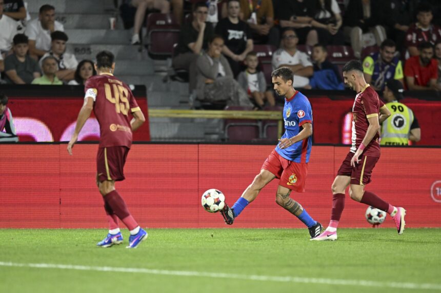 Juri Cisotti știe unde a pierdut FCSB meciul cu CFR: „Nu am făcut asta”