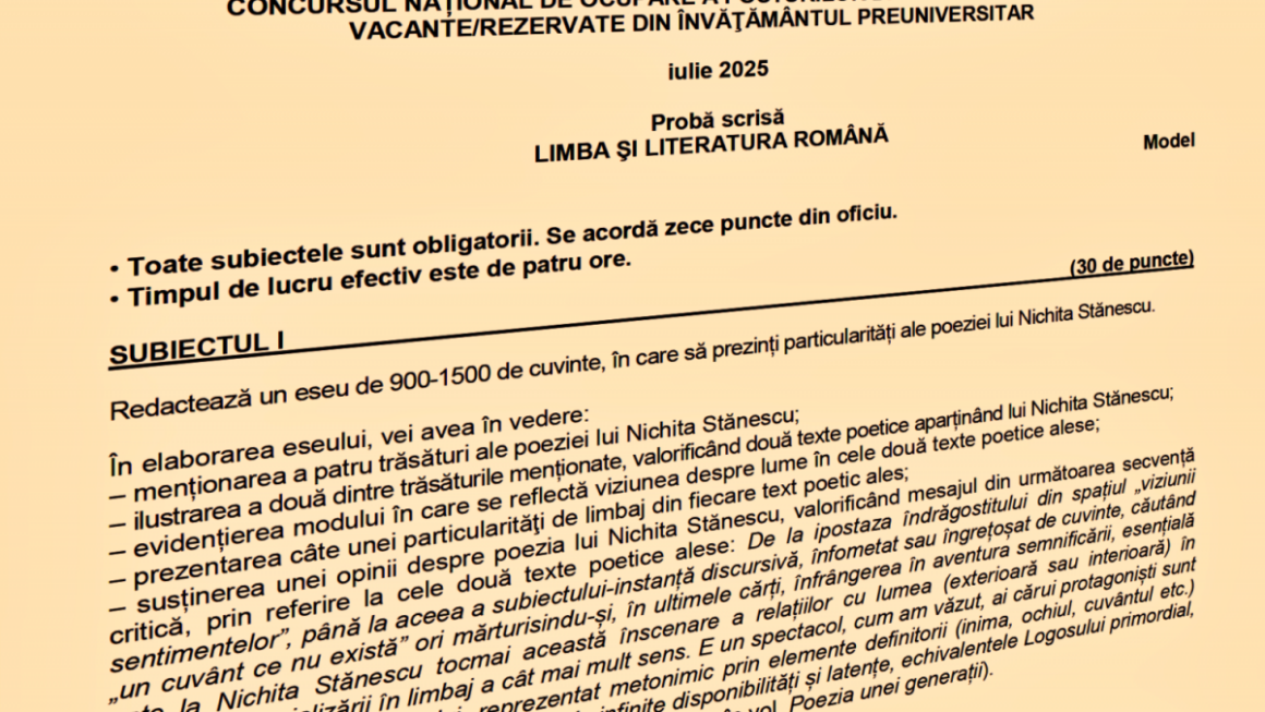Rezultatele examenului național de Titularizare 2026 aduc vești bune