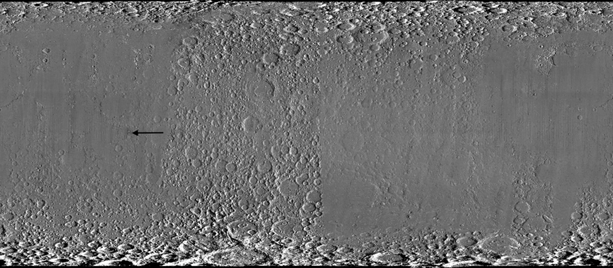 McGetchinStretchedTemporalRatio.png Un cercetător NASA a descoperit craterul McGetchin