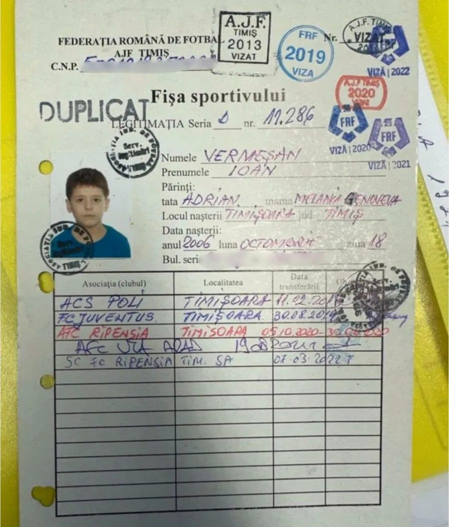 legitimatie.jpeg INTERVIU Ioan Vermeșan vorbește în premieră după transferul în Polonia! Sfatul determinant al lui Mircea Lucescu și cât de pregătit e pentru naționala lui Gică Hagi. EXCLUSIV
