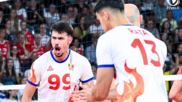 România a învins Franța la CE de volei masculin, la Cluj Napoca