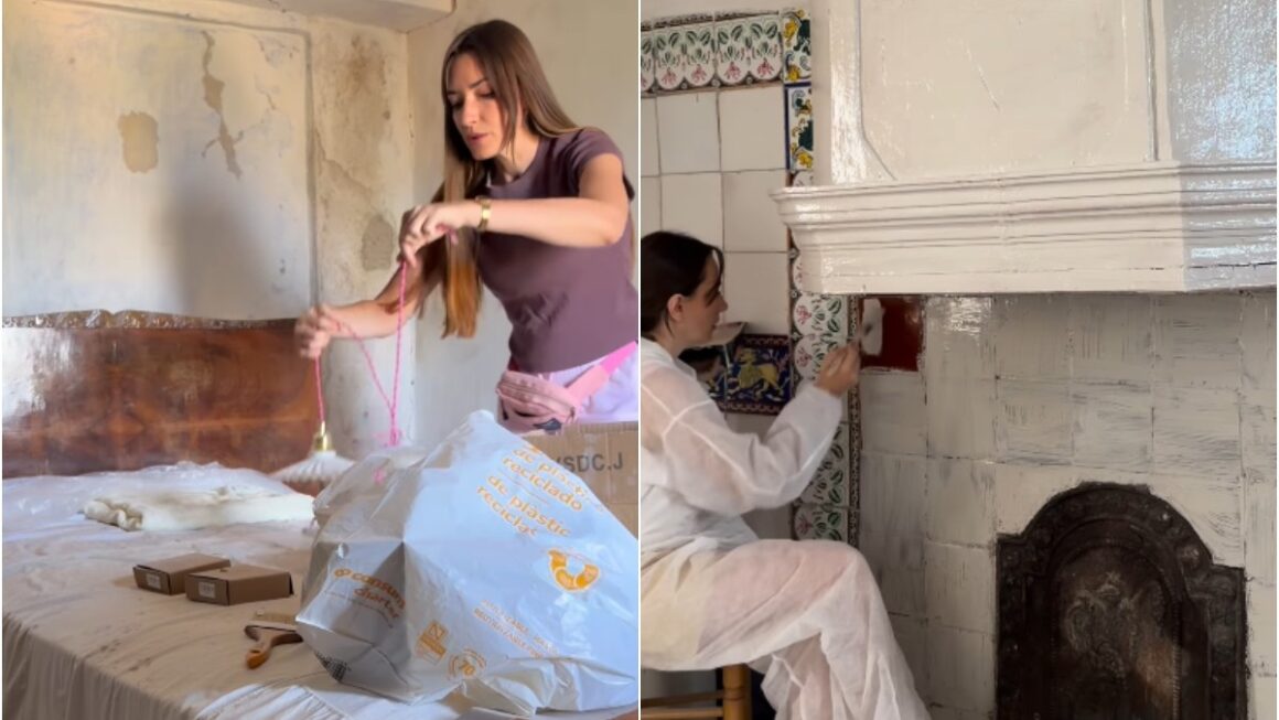 La 20 de ani, a cumpărat o casă cu două etaje în satul bunicii cu 9.000 de euro. Primu lucru renovat a costat cu o treime mai mult